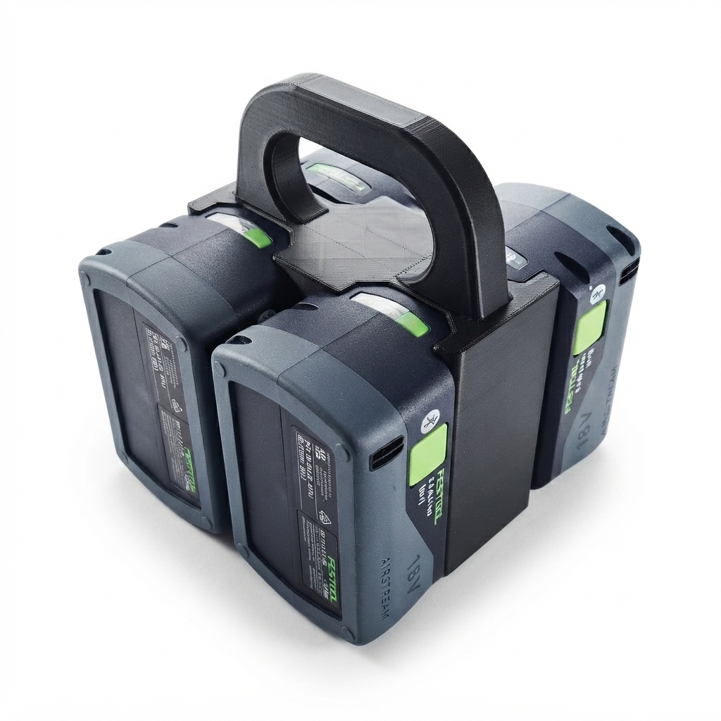 Batteritaske til 4 Festool BP 18 18V batterier - Image 1