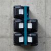 Vertikalt vægbeslag til 6 Makita LXT 18V batterier - Thumbnail Image 3