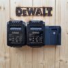 Horisontalt vægbeslag til 3 DeWalt XR 18V batterier - Thumbnail Image 2