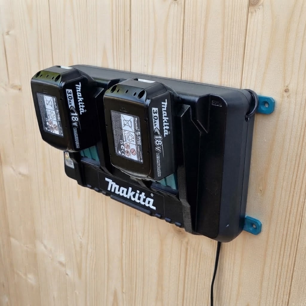 Vægbeslag til Makita oplader DC18RD LXT 18V - Image 3